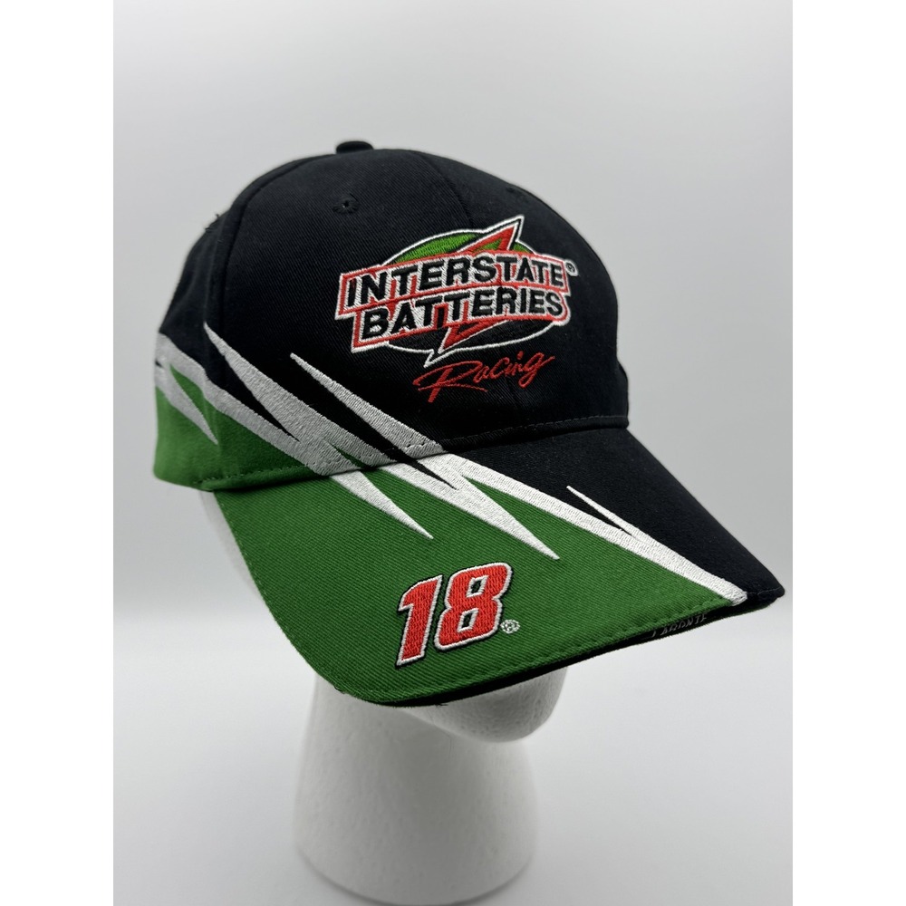Vintage Interstate Batteries‎ Racing Hat Cap Strap Back NASCAR Mens 90s - Picture 4 of 16